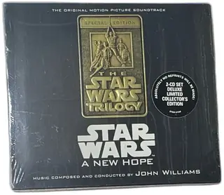 Star Wars Trilogy A New Hope 2 CD Deluxe Limited Collector’s Soundtrack RCA