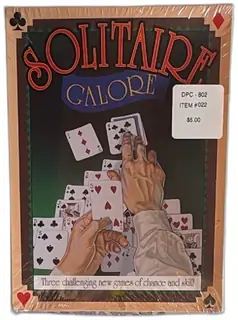 Solitaire Galore 1993 GT Software PC Game Sealed Vintage MS-DOS IBM Compatible
