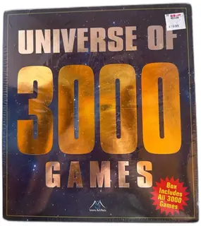 Universe Of 3000 Games Sealed 1997 Sonoma Multimedia PC Windows Software