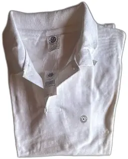 Gap Warehouse White Polo Shirt XL 100 Percent Cotton Tag New Old Stock Vintage
