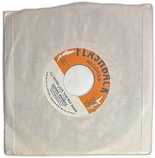 Dionne Warwick Deja Vu Ill Never Love This Way Again Flashback Records 45 RPM 1979