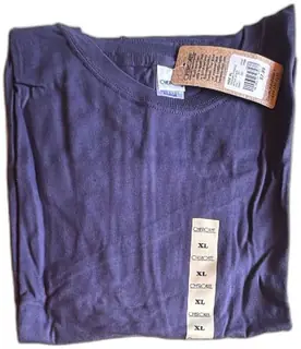 Cherokee Vintage 100 Percent Cotton T Shirt XL Made In USA Purple New With Tags