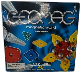 Geomag Magnetic World Panels 46 Piece Construction Set Swiss Made Original