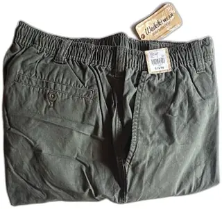 Cherokee Green Cotton Drawstring Pants Large Inseam 30 Waikiki Wear Tag New