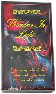 Wonders In Light VHS 1994 Gem Graphics Video Crystal Light Show Sealed Nature