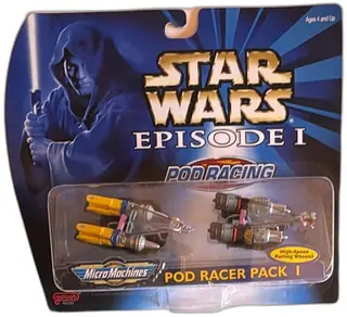 Star Wars Episode I Micro Machines Podracer Pack 1 Galoob 1998 Sealed