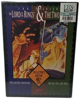 Lord Of The Rings Two Towers Collectors Edition PC Big Box Interplay 1993 Seal