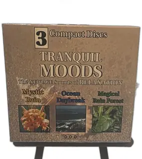 Tranquil Moods 3 CD Box Set Madacy 1994 New Age Relaxation Mystic Ocean