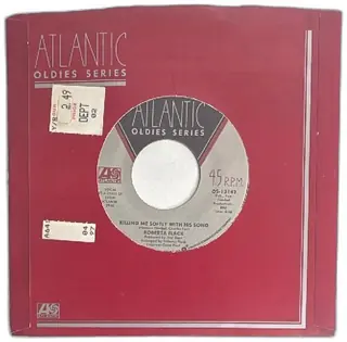 Roberta Flack Killing Me Softly With His Song Trade Winds 45 RPM Atlantic Oldies Seri