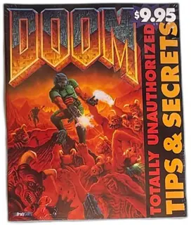 Doom Totally Unauthorized Tips And Secrets BradyGames 1994 Strategy Guide New