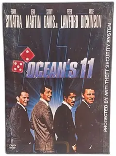 Oceans 11 DVD Classic Rat Pack Frank Sinatra Dean Martin Sealed New