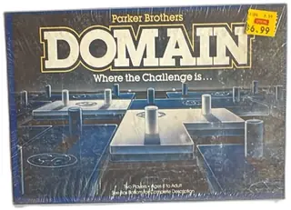 Parker Brothers Domain Board Game 1980s Vintage Sealed Strategy Puzzle