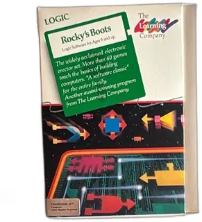 Rocky's Boots Commodore 64 1984 The Learning Company Logic Software Complete