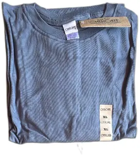 Cherokee Mens T Shirt XL Blue 100 Percent Cotton Crew Neck New With Tags