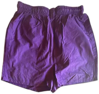 Norsport Vintage Purple Swim Trunks Large 60 Cotton 40 Nylon Hong Kong Retro