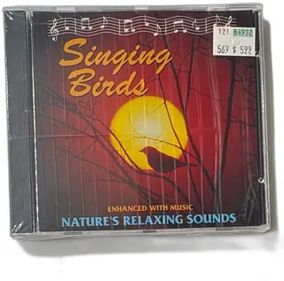 Singing Birds Nature Relaxing Sounds CD 1991 Silver Bells Music New Sealed
