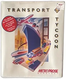 Transport Tycoon PC Big Box 1994 MicroProse Sealed IBM CD-ROM Strategy Game