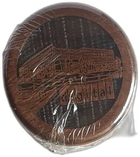 Laser Works DEC Digital Wooden Desk Paperweight Laser Engraved American Hardwood