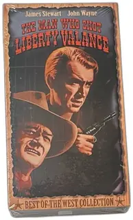 The Man Who Shot Liberty Valance VHS Sealed Best Of The West Collection