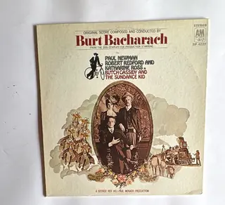 Burt Bacharach Butch Cassidy And The Sundance Kid Original 1969 Vinyl LP A&M SP4