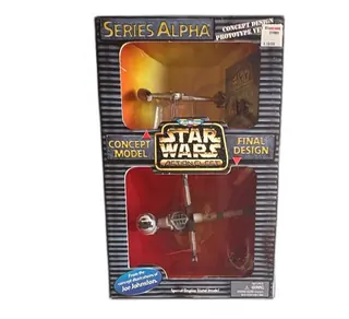 Micro Machines Star Wars Action Fleet Series Alpha B-Wing Starfighter Concept Mo
