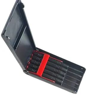 CapTech IT Services Branded Precision Screwdriver Set Black Case Made In China