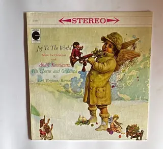 Joy To The World Andre Kostelanetz Chorus Orchestra LP Columbia LE 10083 Stereo