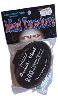 Mind Tweakers Fantastic Island Puzzle 240 Patterns New Vintage Brain Teaser