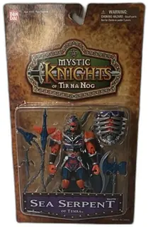 Mystic Knights Of Tir Na Nog Sea Serpent Of Temra Bandai Action Figure 1998 MO