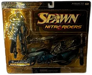 1999 Spawn Nitro Riders Flash Point Series 16 McFarlane Toys MOC New