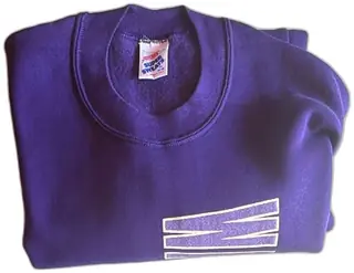 Vintage 1990s Jerzees Super Sweats University Of Washington XL Purple Crewneck USA