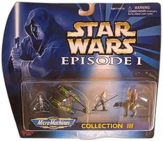 Star Wars Episode I Micro Machines Collection III Galoob 1998 Sealed Set