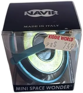 Navir Mini Space Wonder Gyroscope Toy Made In Italy New In Box Blue Educational