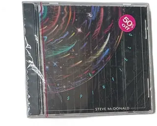 Steve McDonald Spinfield CD 1989 Hearts of Space New Sealed Dramatic Space Mus