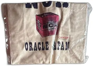 Oracle Japan Canvas Promotional Tote Bag Vintage Conference Exclusive New