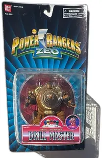 Power Rangers Zeo Drill Master Evil Space Aliens Bandai 1996 MOC Action Figure
