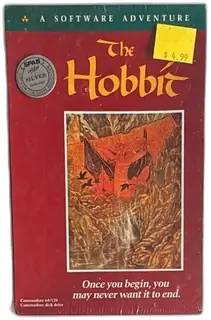 The Hobbit Commodore 64 128 Disk Drive PC Game Sealed SPA Silver Award