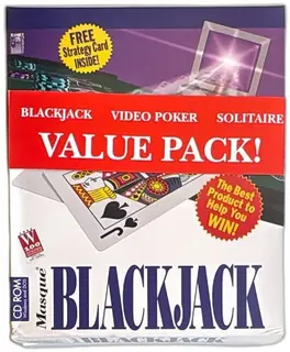 Masque Blackjack Value Pack CD-ROM 1996 Windows DOS Complete Boxed Set