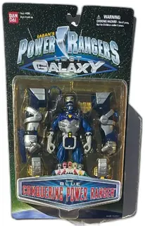 Power Rangers Lost Galaxy Blue Conquering Power Ranger Bandai 1998 New
