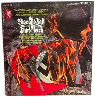 MGM Lalo Schifrin The Rise And Fall Of The Third Reich Vinyl LP Stereo 1SE12ST
