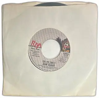 John Cougar Jack And Diane Can You Take It 45 RPM Vinyl Riva Records 1982 VG