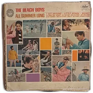 Beach Boys All Summer Long LP And Shut Down Vol 2 Vinyl Album Capitol T-2110