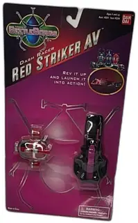 BeetleBorgs Dash Racer Red Striker AV Bandai 1996 Sealed Vintage Toy Car