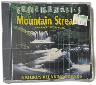 Mountain Streams CD 1991 Silver Bells Music Nature Relaxing Sounds New
