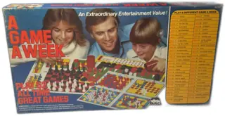 A Game A Week 52 Board Games Set ARC 1980 Complete Vintage Family Boxed