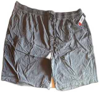 Cherokee Brand Men’s Cotton Lounge Shorts XL Grey Elastic Waist New With Tags