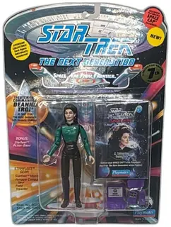 Star Trek Next Generation Deanna Troi 1994 Playmates Action Figure MOC