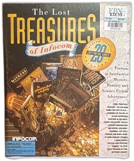 The Lost Treasures Of Infocom PC Big Box 20 Games IBM 3.5 Inch Sealed 1991