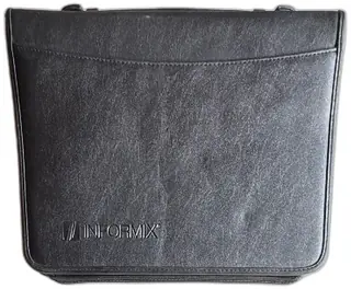 Informix Black Benchmark Collection Leed’s Zippered Business Binder Organizer ASI 668