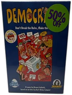 Democrazy Board Game Blue Games Descartes 2000 Bruno Faidutti Sealed New